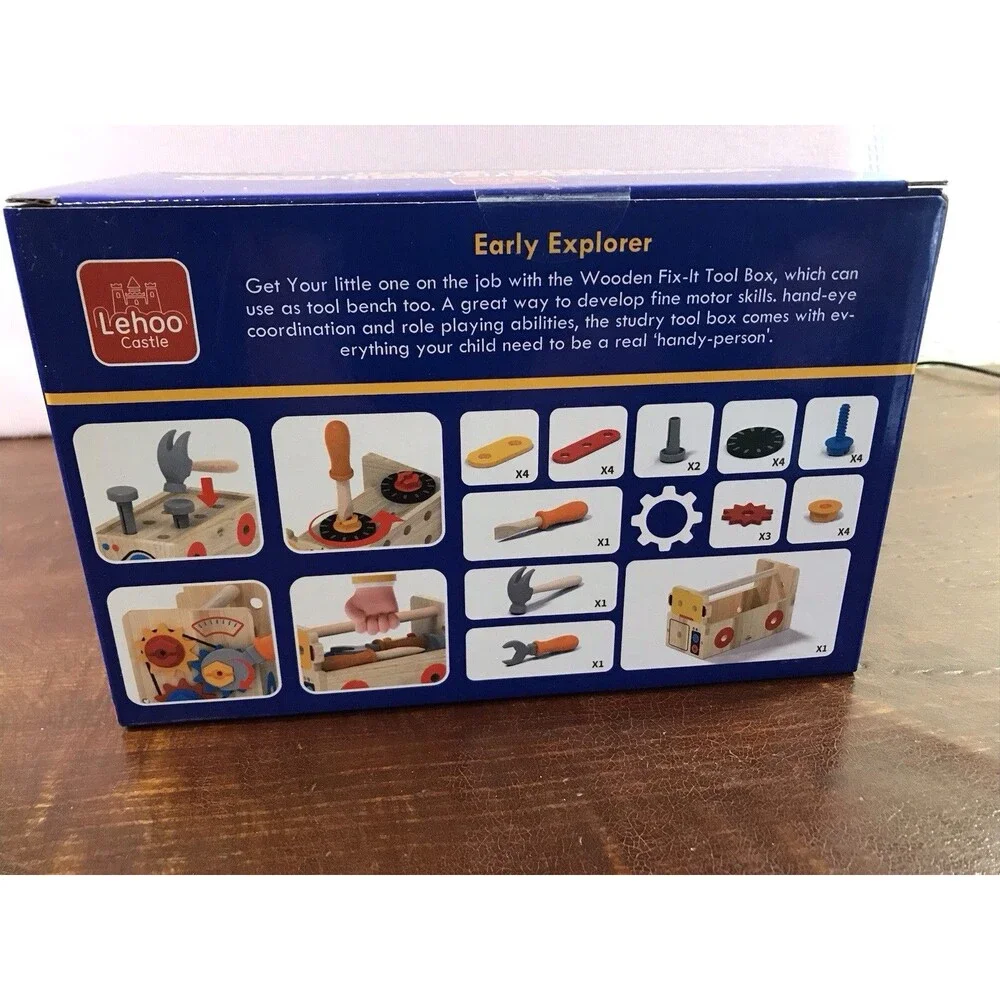 Multi functioning toolbox kid toy - New